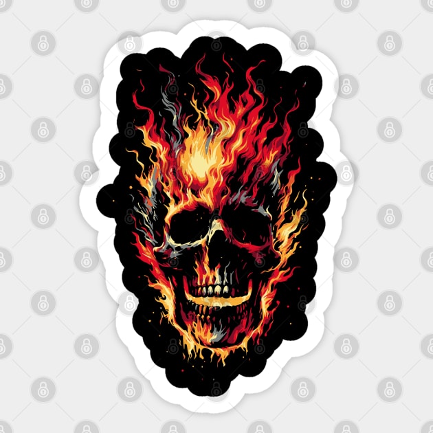 Cool Skull Sticker by NorseMagic